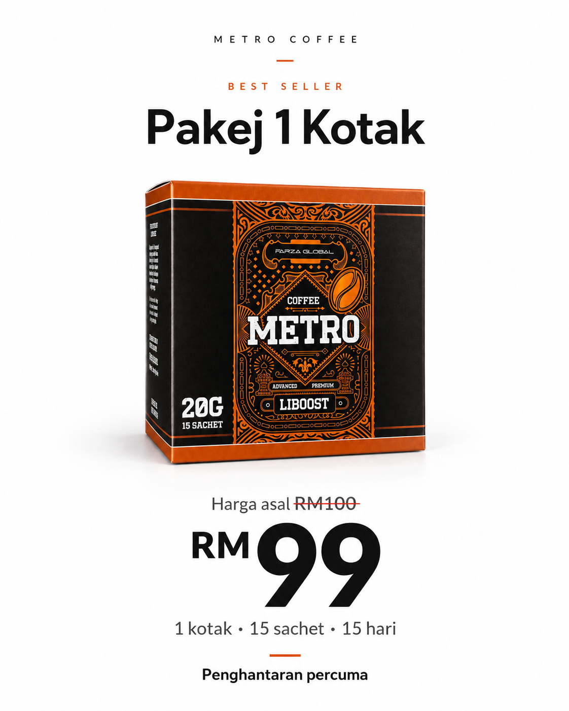 1 Kotak (15 sachet)